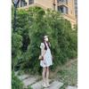 Small Fly Sleeve Dress Women's Summer Embroidery Sleeveless Thin Small a Word Doll Skirt