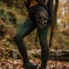 Women's High Waist Yoga Leggings Slim Fit Streetwear Cat Digital Print Stretch Fitness Workout Pants