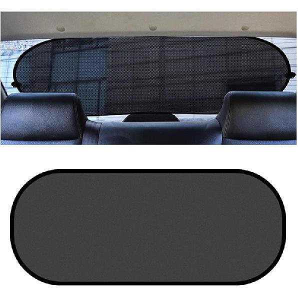 Car Rear Window Sunshade With Suction Cup, Sun UV Rays Protection For Car Back Window, Sunlight Shield Blocker Mesh Cover For Rear Facing Seats, Car