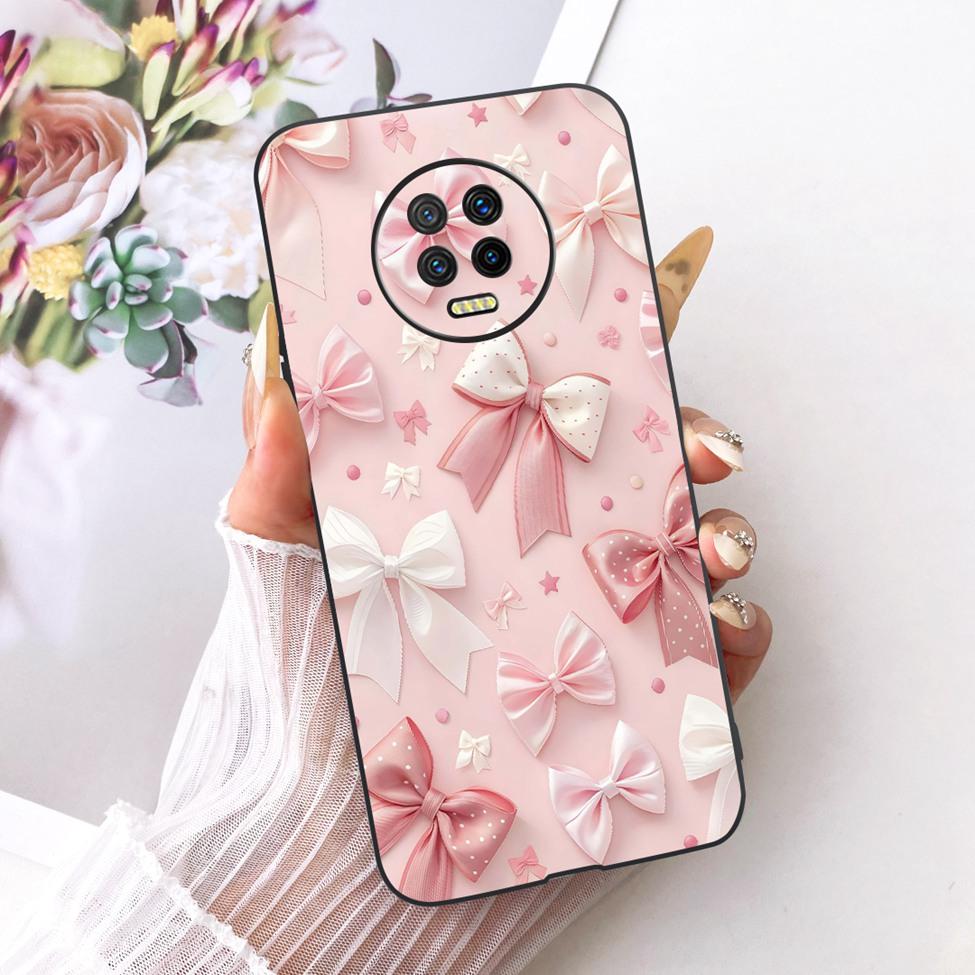 For Infinix Note 7 Case Cover Cute Cat Fashion Butterfly Funny Painted Silicone Phone Casing For Infinix X690B X690