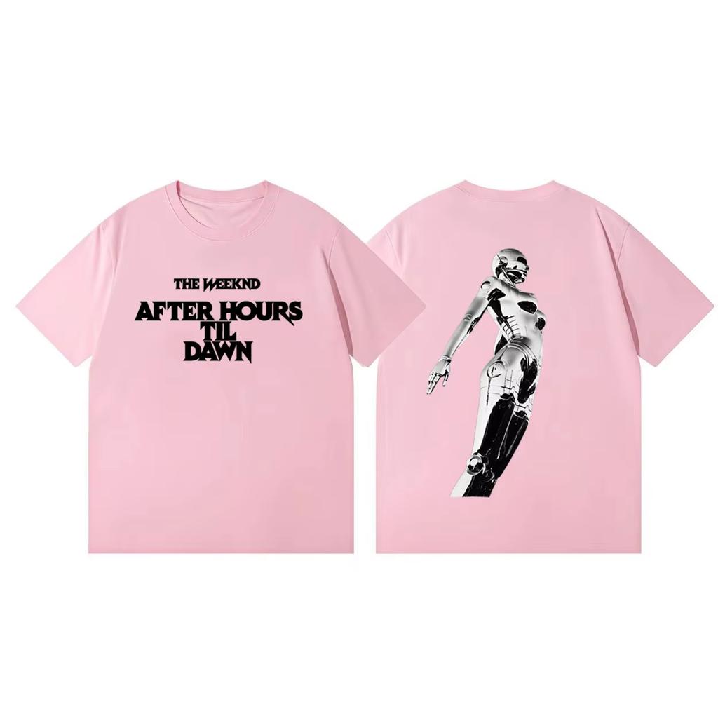 The Weeknd After Hours Til Dawn Tour 2026 Graphic T Shirts Harajuku Hip Hop Men Short Sleeve T-shirt Unisex Fashion Casual Tees