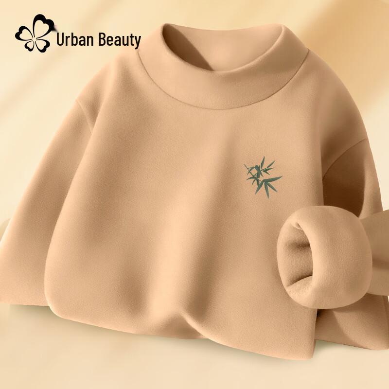 Women s Fleece Lined Semi-High Neck Base Layer Top XXL