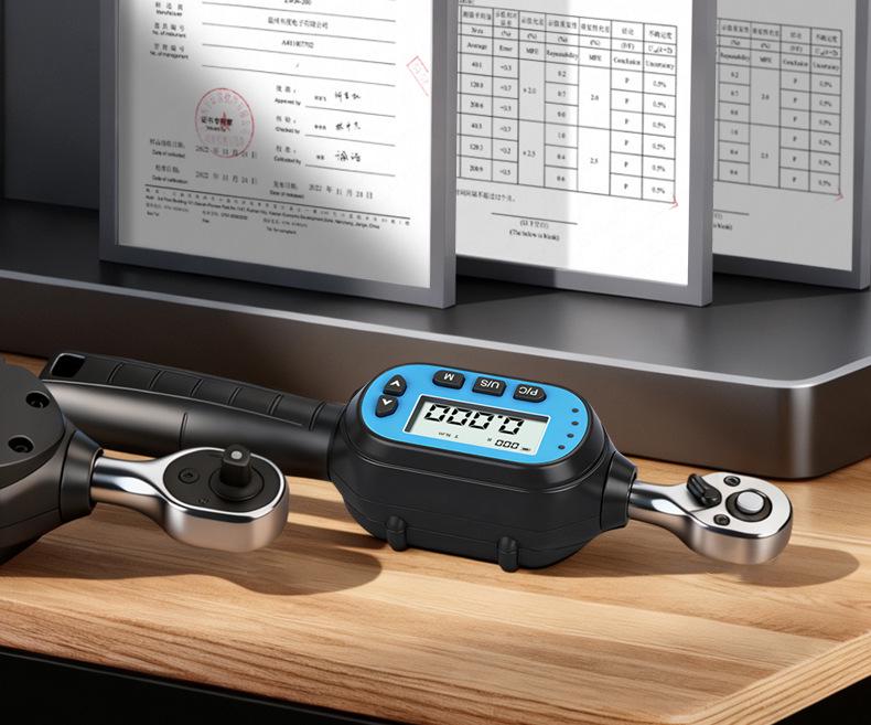 HEMUELE Electronic Digital Torque Wrench ZWM-D-R, High Precision Adjustable Torque Tester