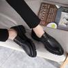 2026 New Stylish Men's Leather Dress Shoes, Comfortable Lace - Up Formal with Thick Sole Shoes for Daily & Business & Wedding