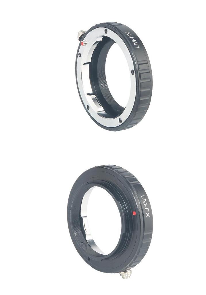 LM-FX lens adapter ring for LM series lenses to Fuji mirrorless XT1/X-Pro2.