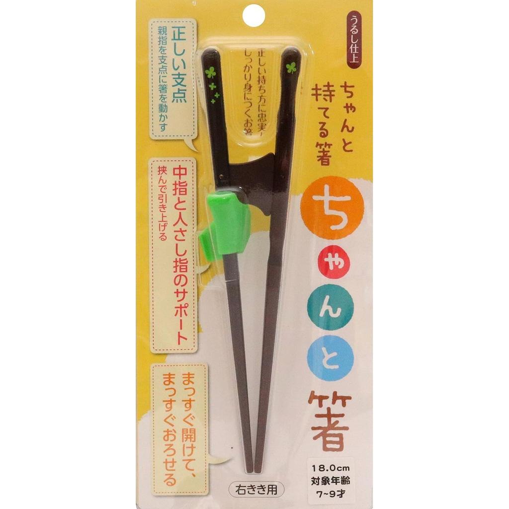 Ishida Childrens Chopsticks Black 18cm