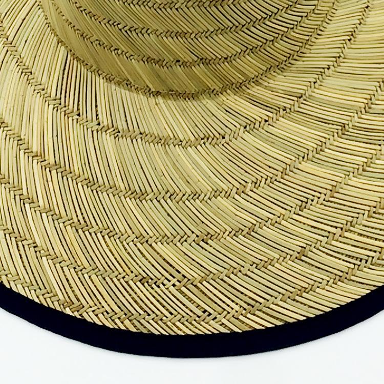 Summer sunshade jazz hat, folding hollow Lafite straw hat, beach big edge straw hat, fisherman's hand-woven hat