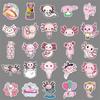 50 Newt Doodle Cartoon Cute Animals Children's Decoration DIY Skateboard Mobile Phone Case Suitcase Stickers
