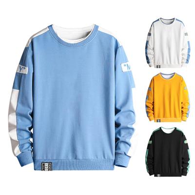 Sudadera de invierno de manga larga térmica a prueba de frío de longitud media para hombre sudadera de otoño para uso diario