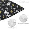 Custom Disney Snoopy Woodstock Cartoon Beagle Pillow Home Decorative Nordic Cushion Decoration Salon Square Pillowcase