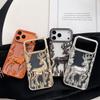Reindeer Glitter Sparkle iPhone 14/13/12/11/16/15 ProMax Drop-Proof Case