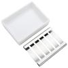 304 Stainless Steel Soap Case Holder Ceramic Soap Container for Bathroom Kitchen Use