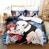 3D Print Anime The Ancient Magus' Bride Bedding Set Printed Duvet Cover Sheet Pillowcase Soft Quilt Cover Full Queen King Size