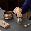 POKALOTEA Matcha Tea Set, 9-Piece Set, Tea Utensils, Matcha Bowl, Chasen, Chashaku, Chakasa, Matcha Sieve, Cotton Tea Cloth, Tea Caddy,