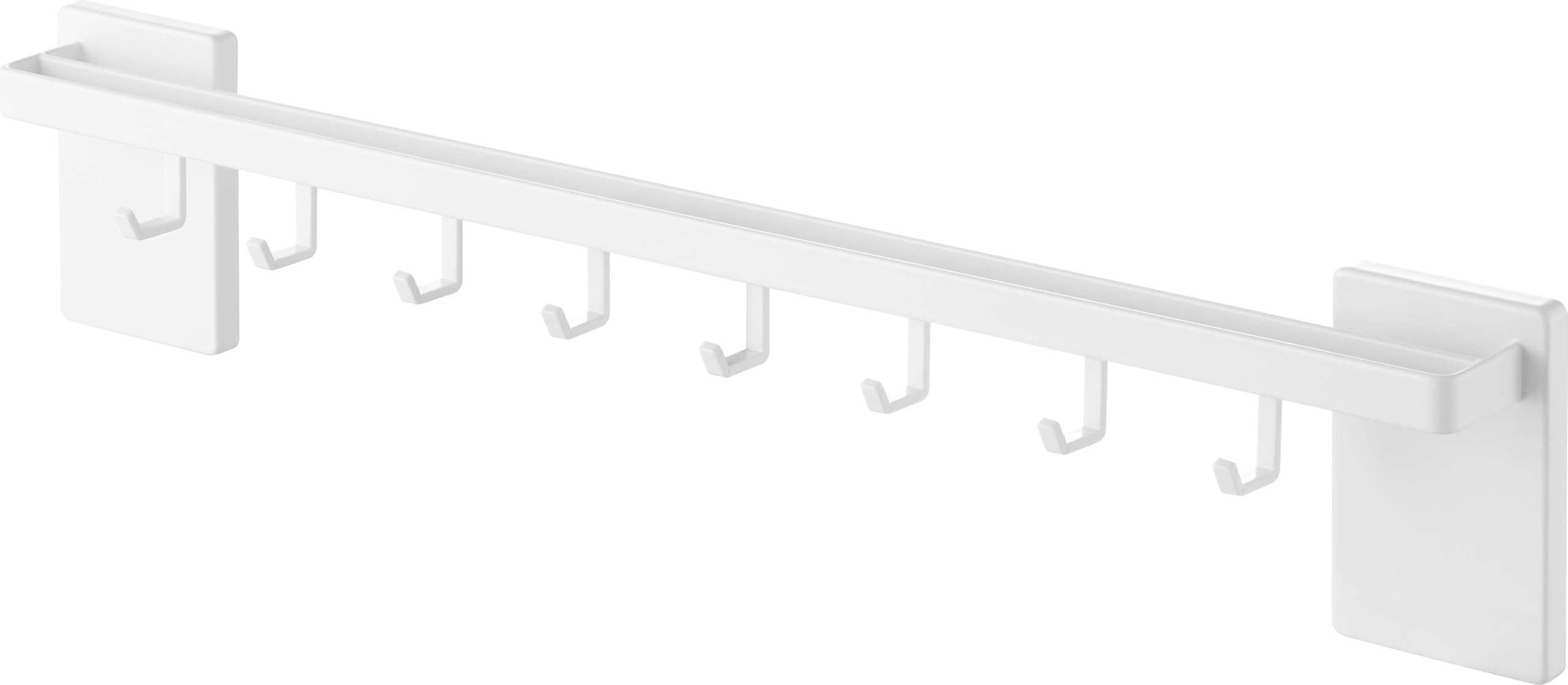 Башня Yamazaki Кухонный инструмент для фильма Бар с x D7 x Также можно хранить кастрюлю Легкая модель 10412 Крючки Крючки W55 Белый W551 H10см Крышки Установка белый 7060₽