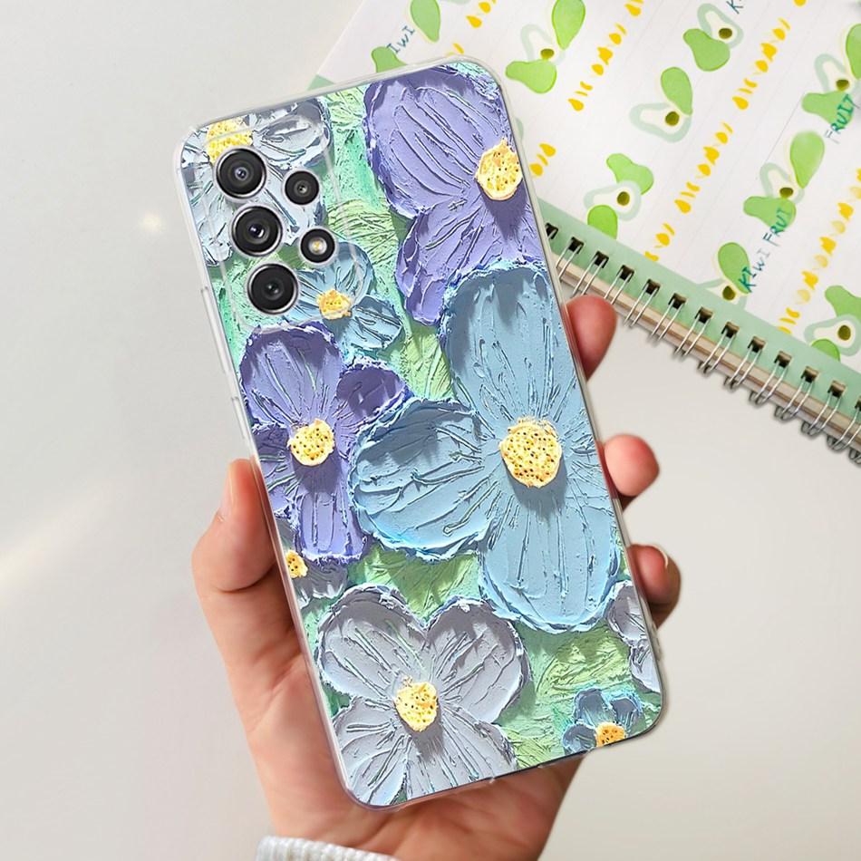 Stylish Soft Silicone Case For Samsung Galaxy A33 A53 A73 5G Clear TPU Phone Back Cover For Samsung A73 A53 A33 A336B A53B A736B