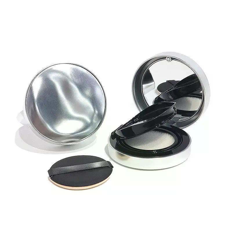 Empty Air Cushion Puff Box Portable Cosmetic Makeup Case Container With Powder Sponge Mirror For Filling BB Cream Foundation