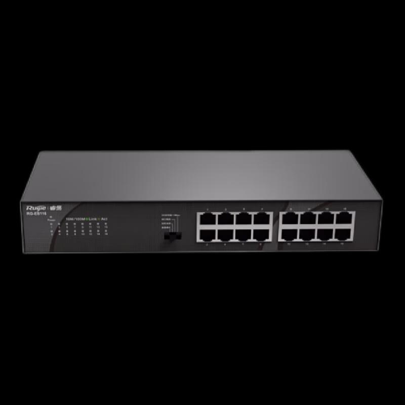 Ruijie 16-Port 100M Unmanaged Switch RG-ES116