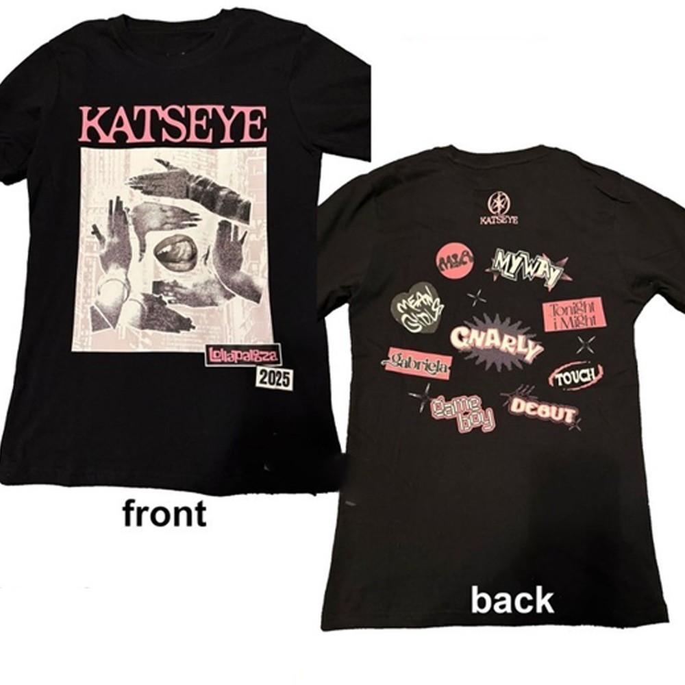 Hot NEW!!! Katseye Lollapalooza reprint  Gift Funny Unisex S-235XL 2 Unisex T-Shirt XXXL