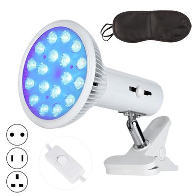 Lámpara de terapia de luz azul, dispositivo de terapia LED portátil para eliminación de acné, tratamiento de ictericia para bebés, 110240V