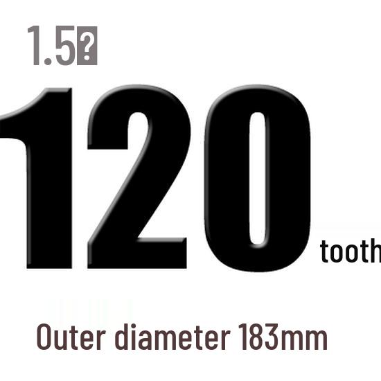 1,5M Modul Stirnrad, 13-120 Zähne, Stahl Zahnstange, 45 Stahl, Wärmebehandelt