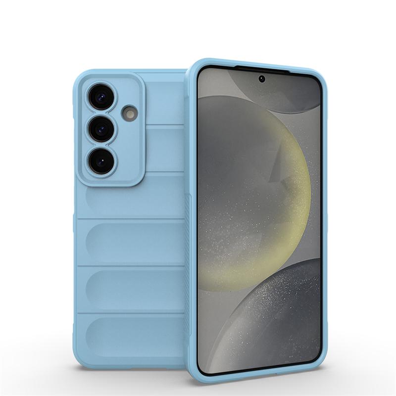 Shockproof Phone Case For Samsung Galaxy S25 Case Anti-Slip Silicone Back Cover Samsung S25 Case For Samsung S25 Ultra S25 Plus