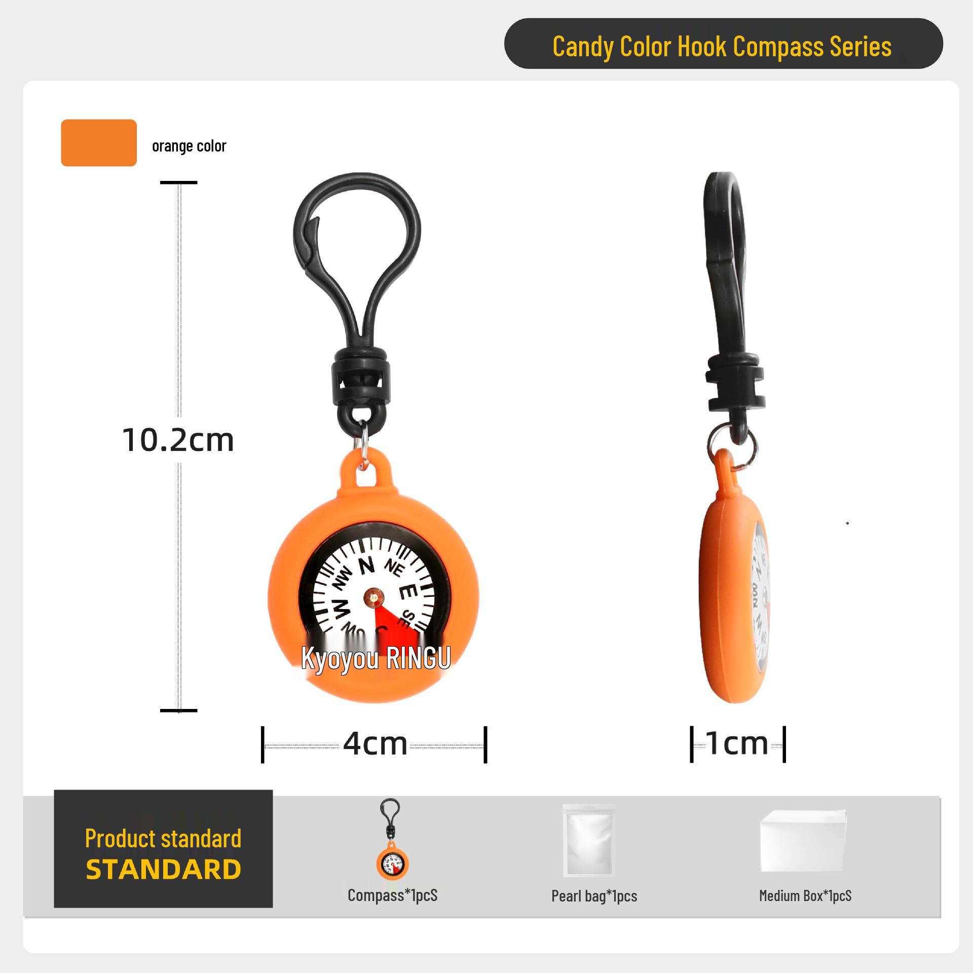 

Precision DC30S Outdoor Compass Carabiner - Accurate, Portable Student Pendant