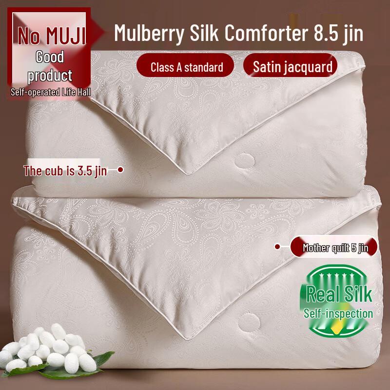 

Muji 100% Mulberry Silk All-Season Duvet