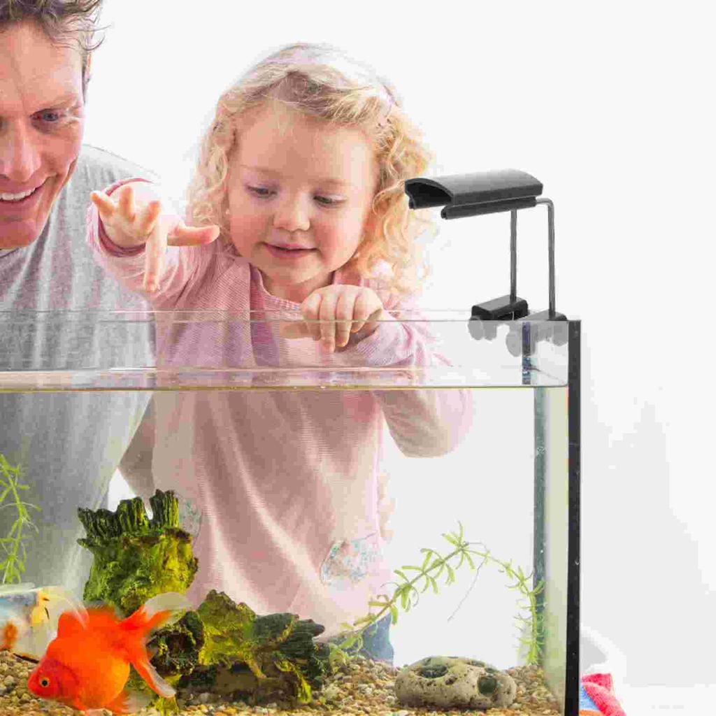 2 Pcs Durable Plastic Fish Tank Light Bracket Water Grass Lamp Stand Aquarium Lighting Holder Support Aquatic Plant Lamp Fixing