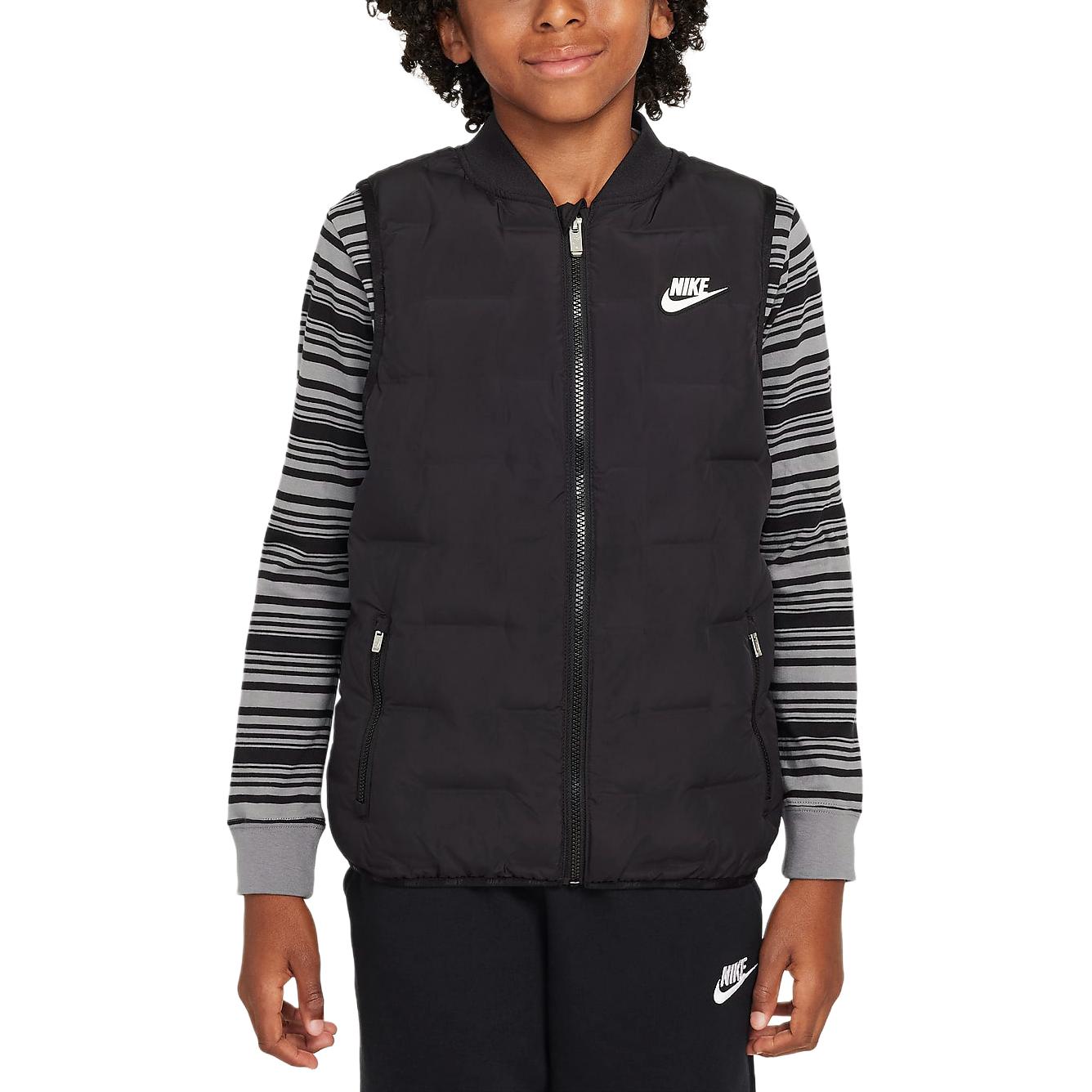 

Жилет Nike Down Vest Comfortable Casual Universal Kids Vests Black HQ7178-010 L
