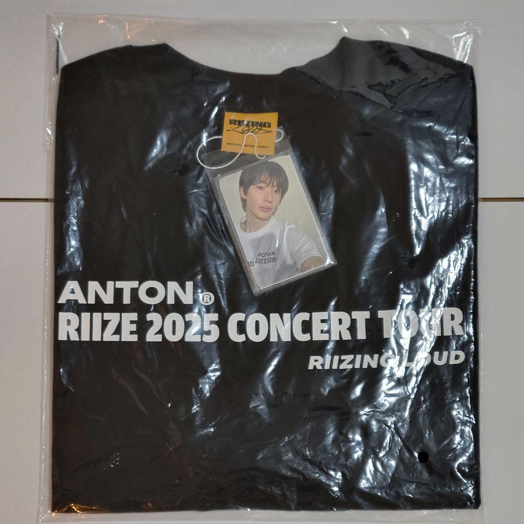 

[USED] RIIZE Anton Seoul Concert T-Shirt Black RIIZINGLOUD1