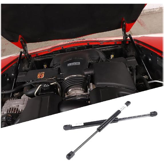 for Corvette C6 Front Hood Lift Support Shocks Set of 2 Hood Struts Rod for Corvette C6 Z06 ZR1 2005-2013 Front Engine Hood Struts Shocks Lift