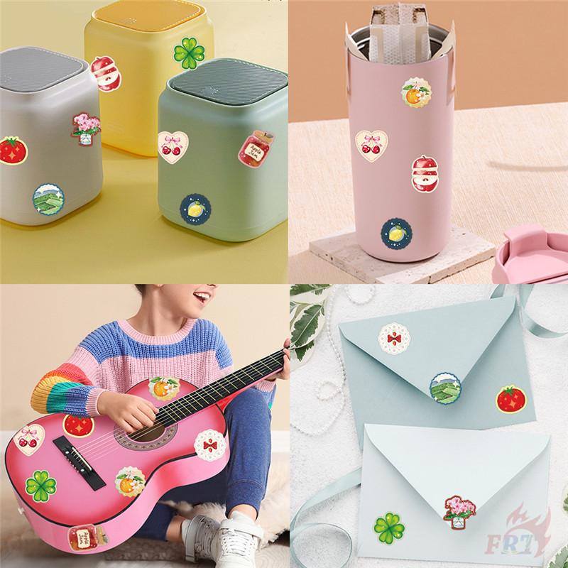 500Pcs/Roll Little Happiness - Lucky Life Kids Rewards Stickers - DIY Scrapbooks Album Decor Sealing Label Decals