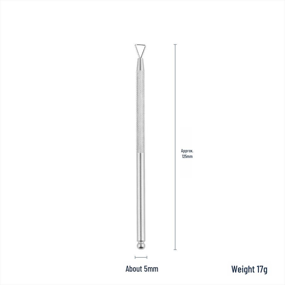 

Инструмент для забивания гвоздей из нержавеющей стали с двойной головкой: Отталкиватель кутикулы и средство для снятия лака