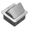 Floor Socket Pop Up Electrical Outlet Box Assembly Waterproof 250V 13A for Kitchen Office