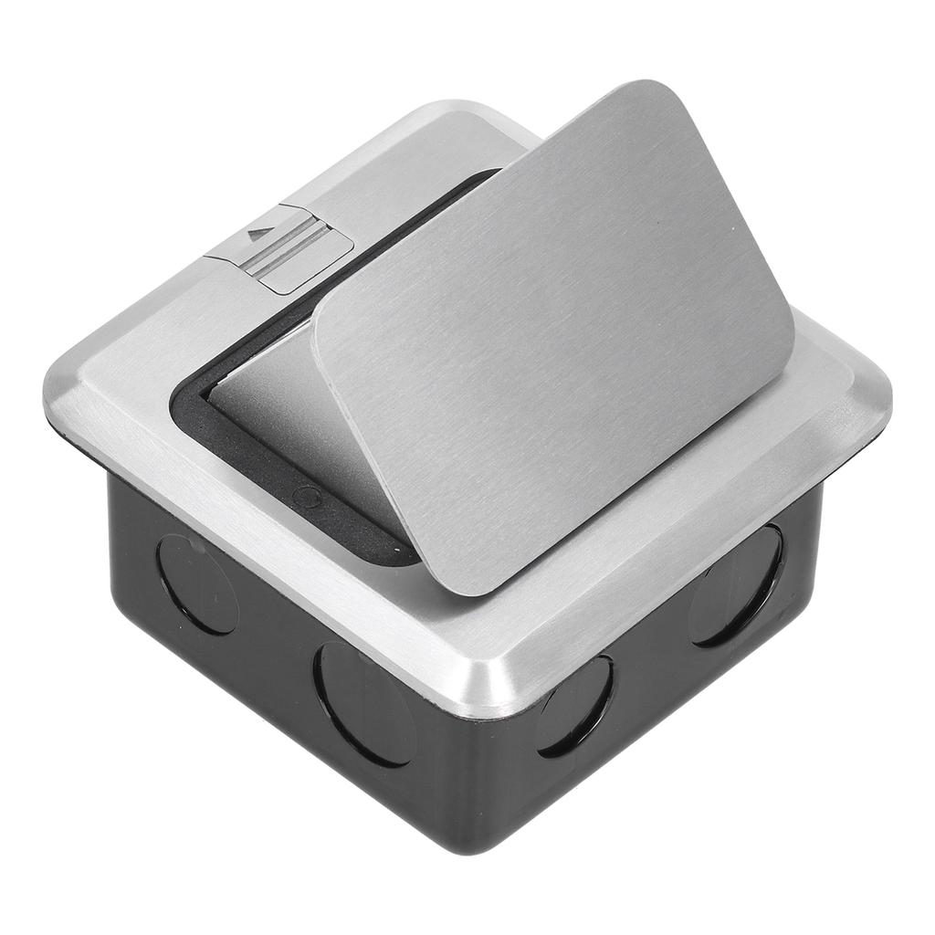 Floor Socket Pop Up Electrical Outlet Box Assembly Waterproof 250V 13A for Kitchen Office