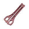 2Pcs Car Seat Gap Filler Organizer Universal Car Seat Gap Anti-leak Stopper Strip Slot Seat Gap Storage Organizer Accessories