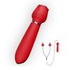 Nipple Clamps Vibrating Breast Clips Nipple Stimulator for Women Wired Clitoral Vibrators Dildo Sex Toys for Women Adult