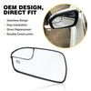Car Left Side Power Heated Mirror Glass For 2013- Ford Fusion DS7Z17K707F