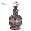 Kompakte Parfümflasche 15ML Vintage Luxus Nachfüllbare Flasche, Ätherisches Öl & Duft Glasspender Dubai Arabischer Stil Leerer Behälter für Reisen