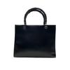 Used GUCCI Handbag Bamboo Bamboo Handle ToteHandbag black leather/Bamboo Women