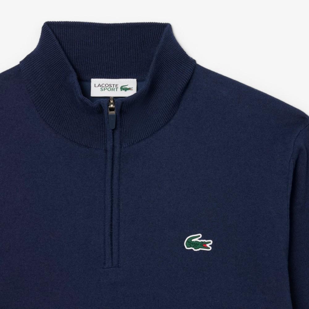 [lacoste] Men's Basic Golf Half-Zip Sweater AH4808-55N166