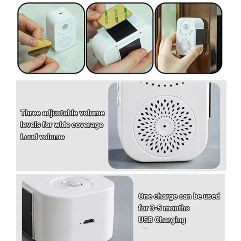 Welcome Door Sensor Store Welcomer Voice Prompter Sensor Infrared Induction Home Outdoor Doorbell