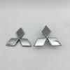 xksh2 1pcs ABS chrome 47mm for Mitsubishi car Emblem Steering Wheel Center Badge Steer sticker Decal Styling Auto accessories