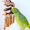 Parrot Bird Toys Natural Wooden Bird Chew Rip Toys for Cockatoo African Gray Macaws and Large Medium Parrot Birds