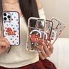 New Wave Point Pony Suitable IPhone 16 Promax Phone Case Magnetic Cartoon Apple 15ins Protective Cover