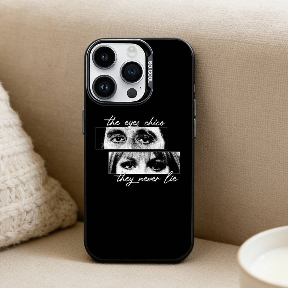 

W-Scarfaces-1983 Film Phone Case For iPhone17, 16,15,14,13,12 Pro Max Black Candy Matte Shockproof Cover iPhone16pro