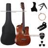 38-Inch Folk Guitar for Beginners - Popular Practice Guitar with Large Stock Available