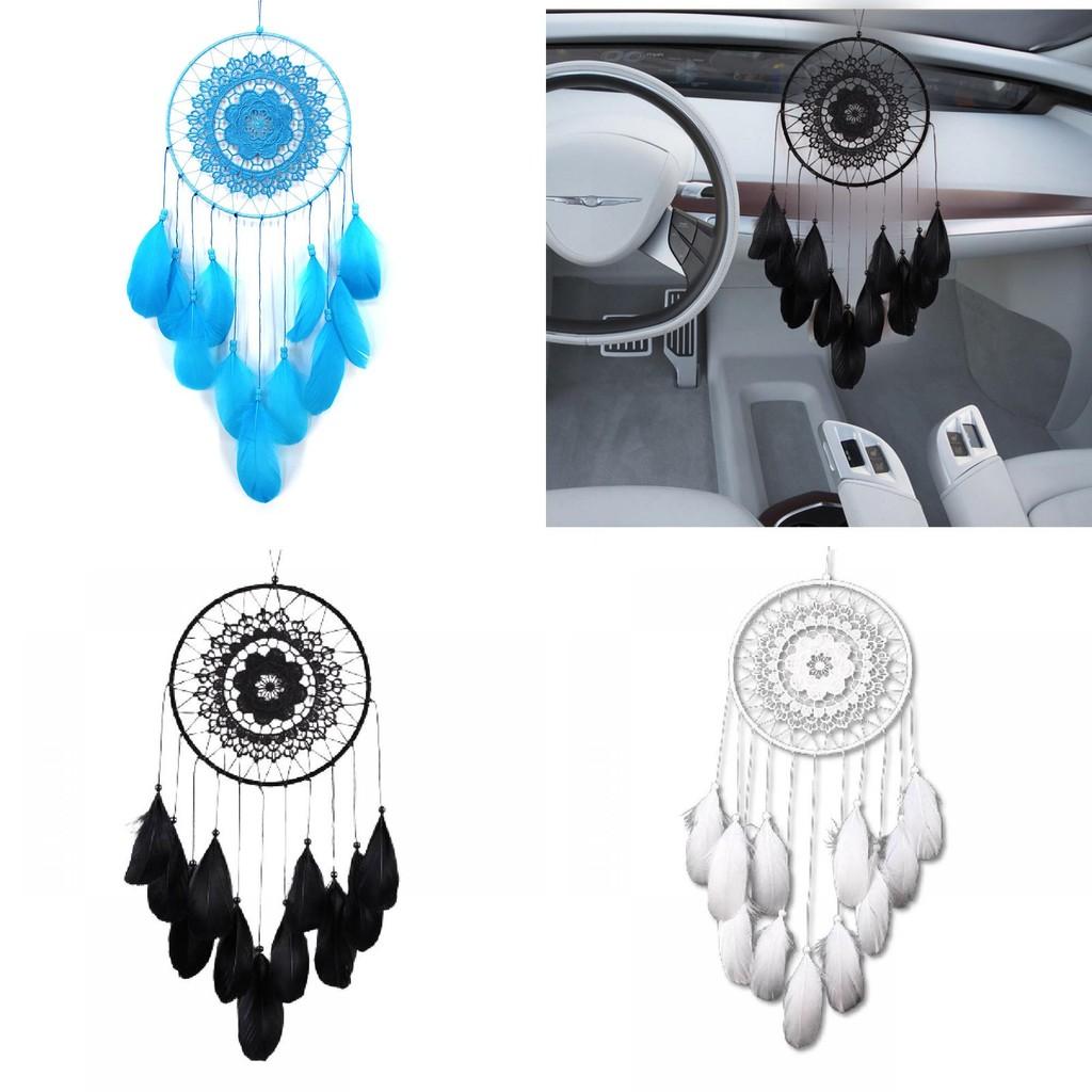 Handcrafted Dreamcatcher With Feathers Artistic And Wall Hanging For Bedroom