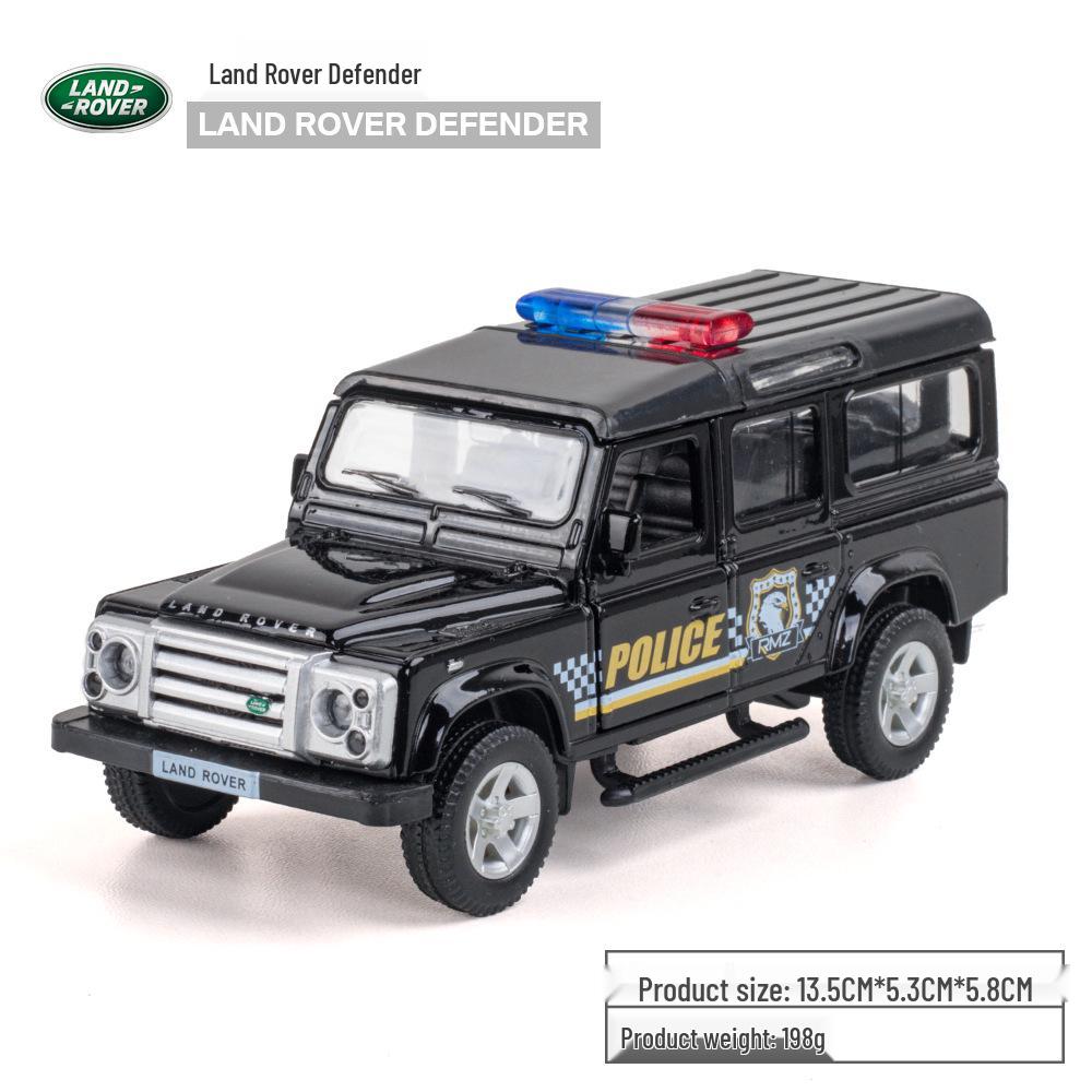 Boxed 1:36 Alloy American Mustang Rambo Police Car Toy Model for Kids